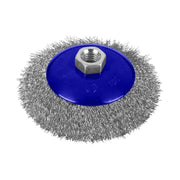 Bluespot Tools Steel Bevel Wire Cup Brush 115mm M14 X 2
