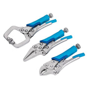 Bluespot Tools Mini Locking Pliers Set, 3 Piece