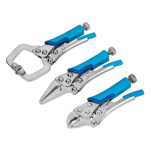 Bluespot Tools Mini Locking Pliers Set, 3 Piece
