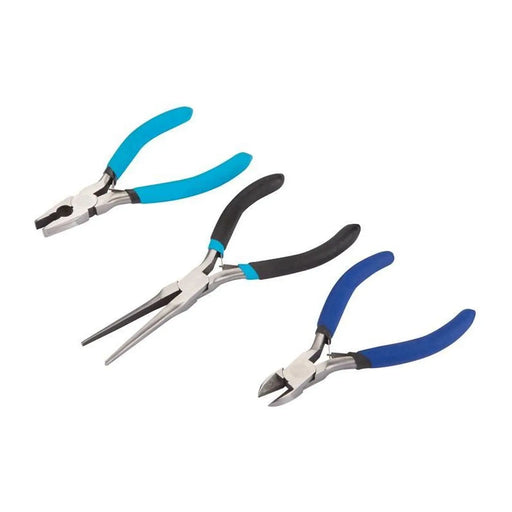 Bluespot Tools Soft Grip Mini Plier Set, 3 Piece