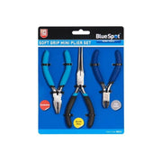 Bluespot Tools Soft Grip Mini Plier Set, 3 Piece