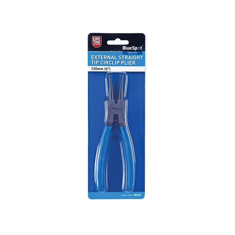 Bluespot Tools Circlip Pliers External Straight 150mm (6in)