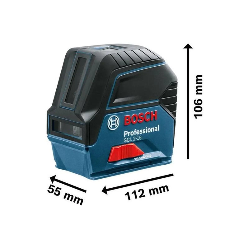 Bosch GCL 2-15 Professional Combi Laser + Rotating Mount