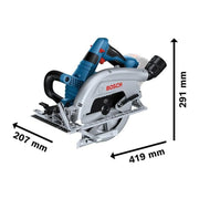 Bosch GKS 18V-70 L Professional BITURBO Circular Saw 18V Bare Unit