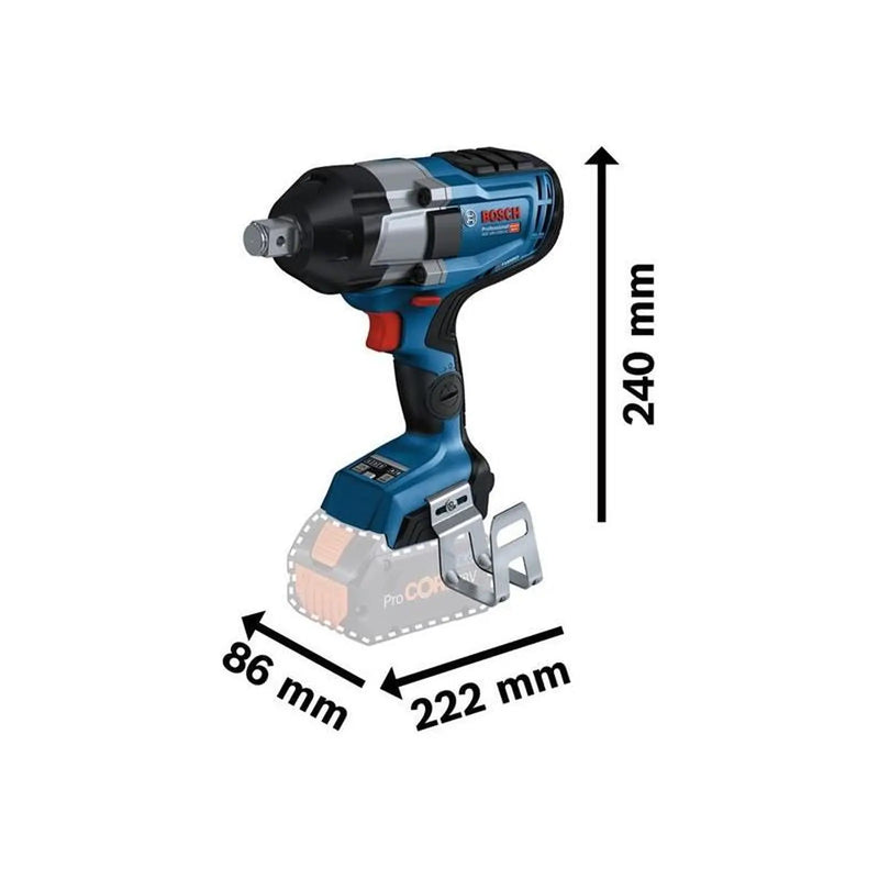 Bosch GDS 18V-1050 HC Pro BITURBO 3/4in Impact Wrench 18V Bare Unit