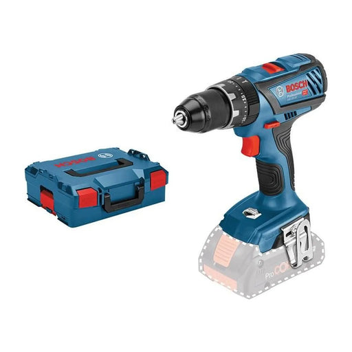 Bosch GSB 18V-28 Combi Drill with L-BOXX 18V Bare Unit
