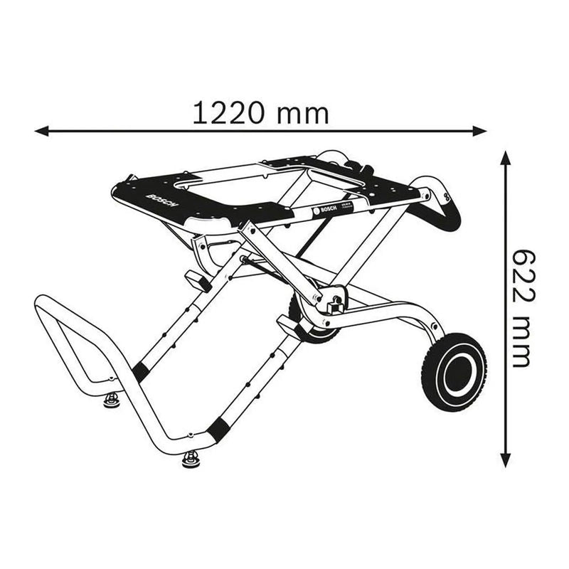Bosch GTA 60 W Professional Table Saw Stand