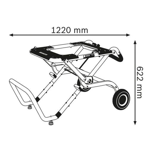 Bosch GTA 60 W Professional Table Saw Stand