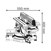 Bosch GTM 12 JL Professional Combination Saw 1800W 240V