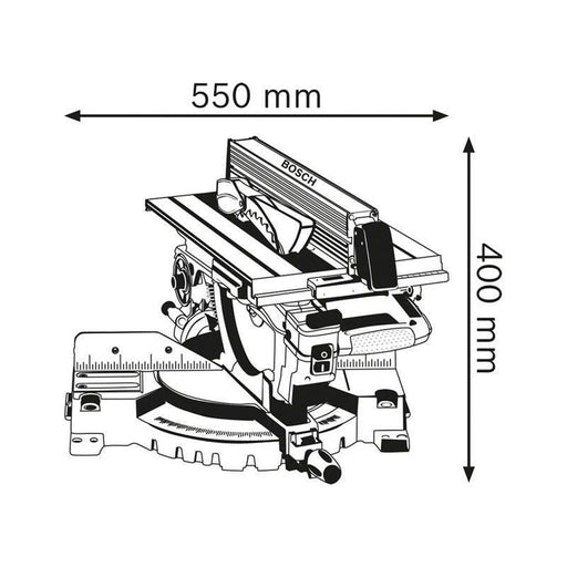 Bosch GTM 12 JL Professional Combination Saw 1800W 240V
