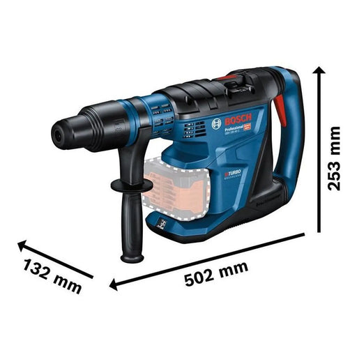 Bosch GBH 18V-40 C Pro BITURBO SDS-Max Rotary Hammer 18V 2 x 8.0Ah ProCORE18V Li-ion