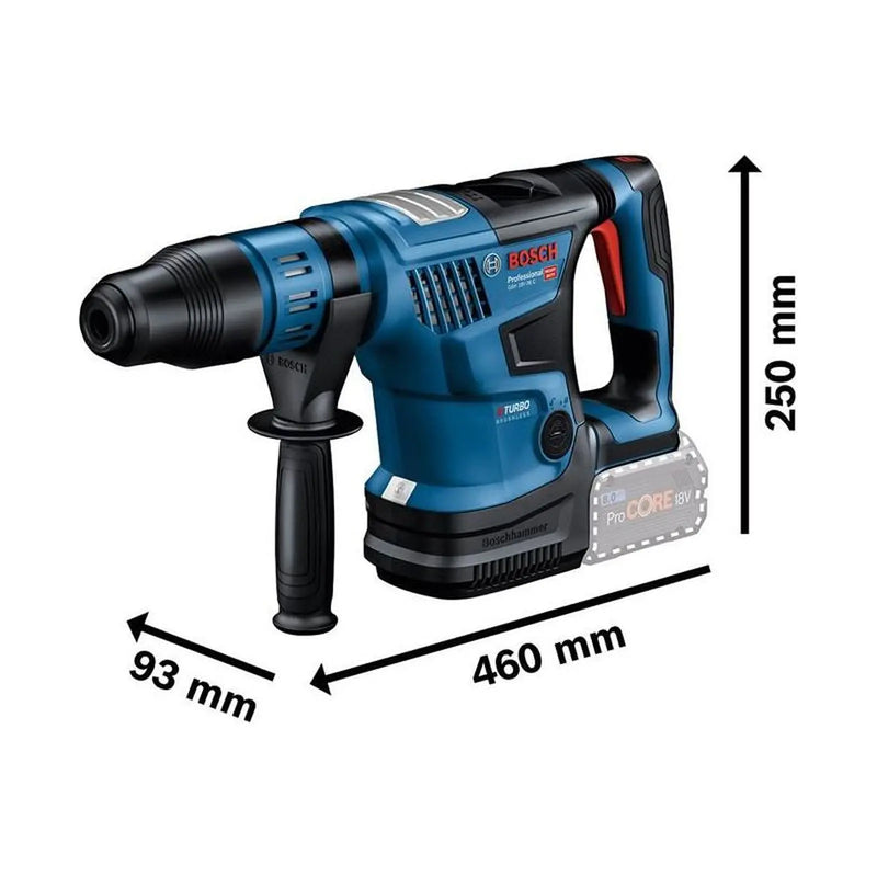 Bosch GBH 18V-36 C Professional BITURBO SDS-Max Rotary Hammer 18V Bare Unit
