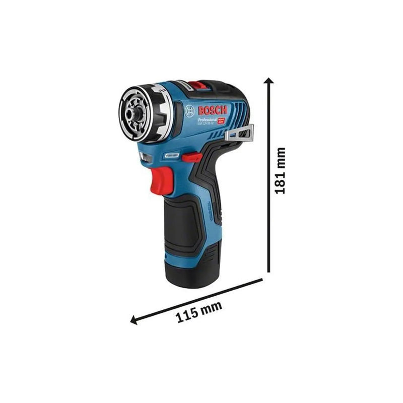 Bosch GSR 12V-35 FC Pro FlexiClick Drill Driver 12V Bare Unit
