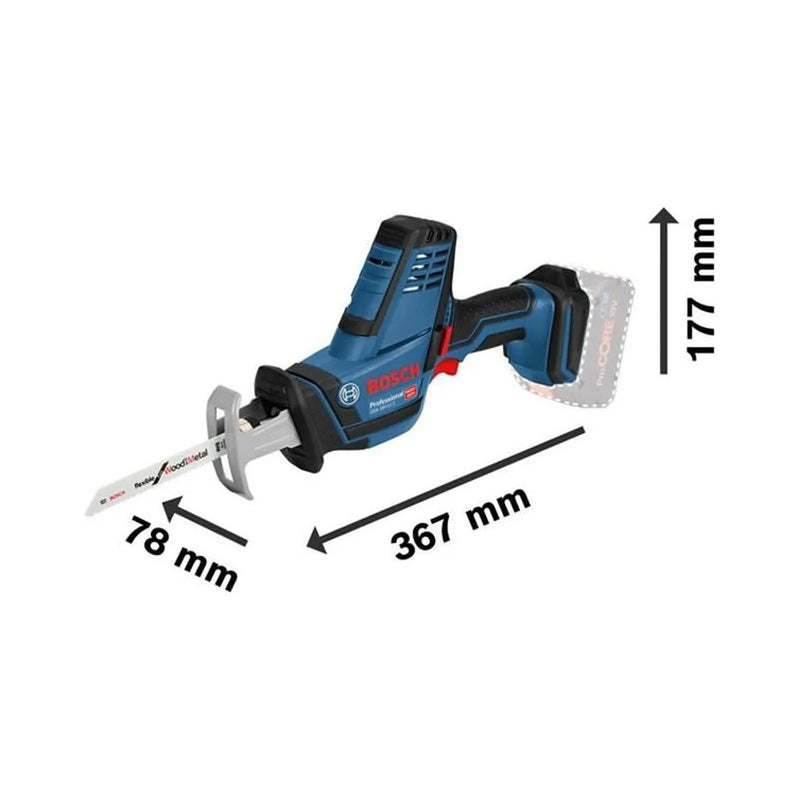 Bosch GSA 18V-LI C Professional Reciprocating Saw 18V Bare Unit