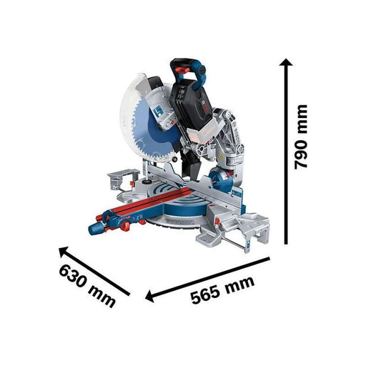 Bosch GCM 18V-305 GDC Professional BITURBO Mitre Saw 18V Bare Unit