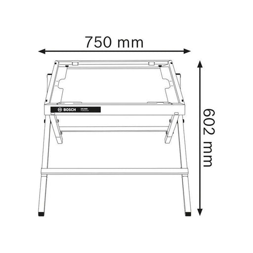 Bosch GTA 6000 Professional Saw Stand