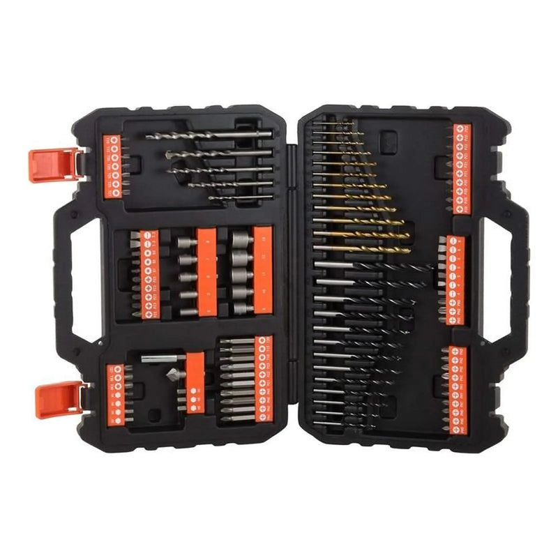 Black + Decker A7200 Mixed Drilling and Screwdriving Set 109 Piece