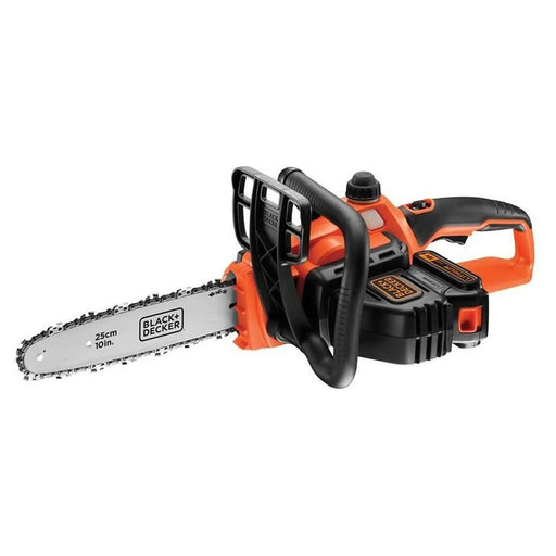 Black + Decker GKC1825L20 Cordless Chainsaw 25cm Bar 18V 1 x 2.0Ah Li-ion