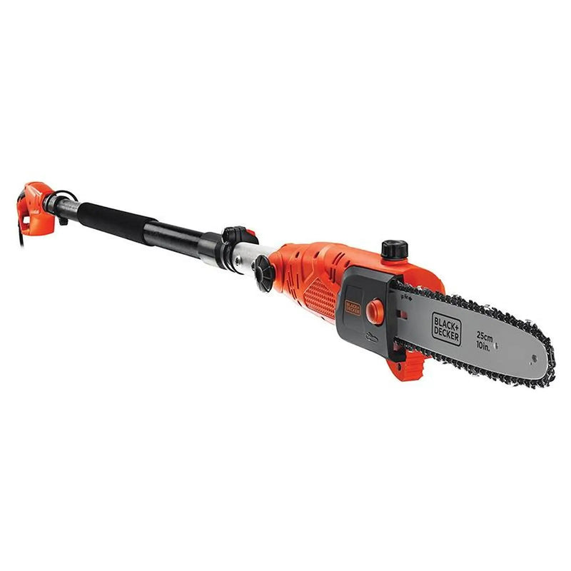 Black + Decker PS7525 Corded Pole Saw 25cm Bar 800W 240V