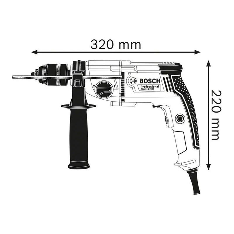 Bosch GBM 13-2 RE Professional Rotary Drill 750W 240V