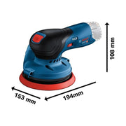 Bosch GEX 12V-125 Professional Random Orbital Sander 12V Bare Unit