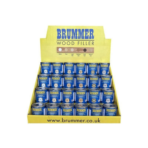 Brummer® Wood Filler Counter Display Unit