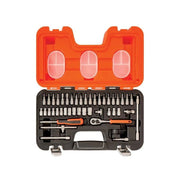 Bahco S460 1/4in Drive Socket Set, 46 Piece