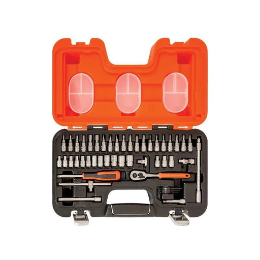 Bahco S460 1/4in Drive Socket Set, 46 Piece
