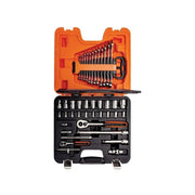 Bahco S410 1/4in & 1/2in Drive Socket & Spanner Set, 41 Piece
