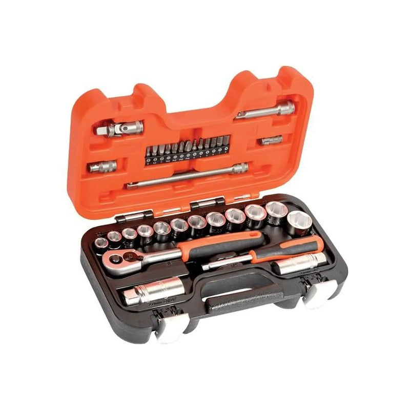 Bahco S330 3/8in Drive Socket Set, 34 Piece
