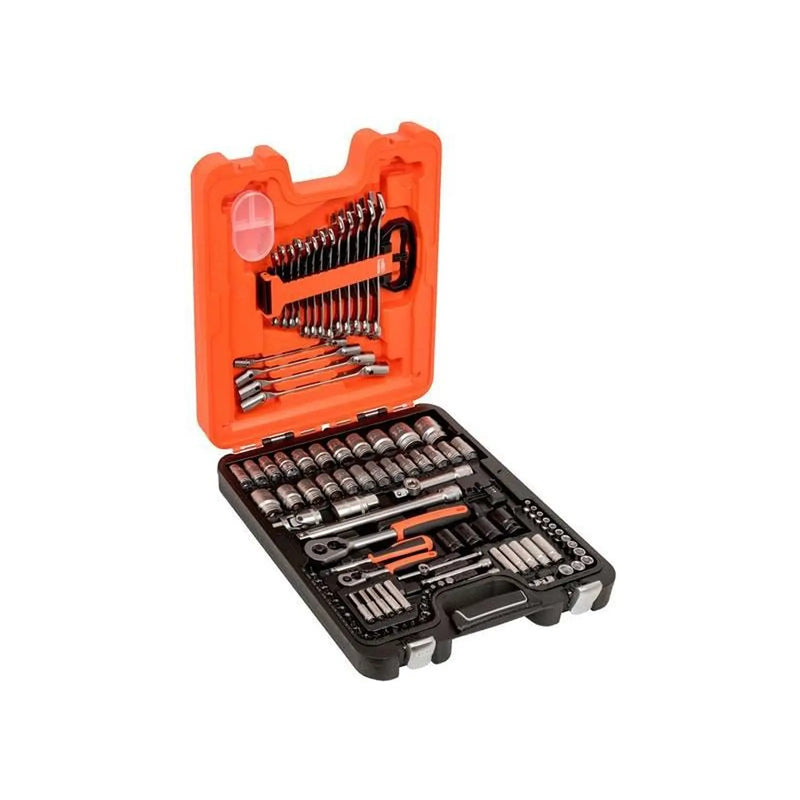 Bahco S106 1/4in &1/2in DriveSocket & Spanner Set, 106 Piece
