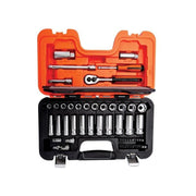 Bahco S330L 3/8in Deep Drive Socket Set, 53 Piece