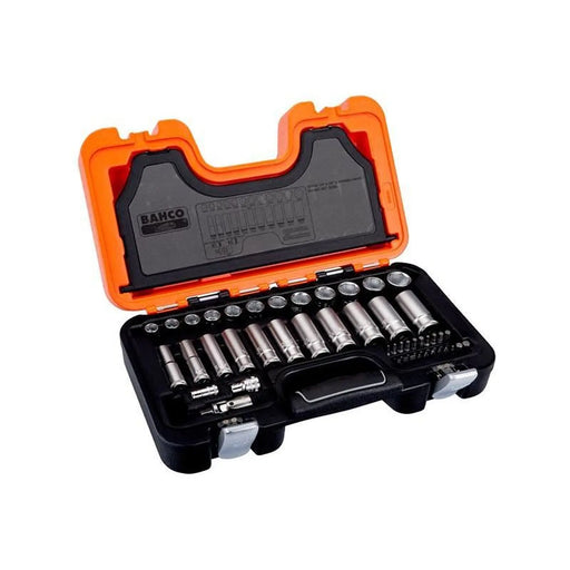 Bahco S330L 3/8in Deep Drive Socket Set, 53 Piece