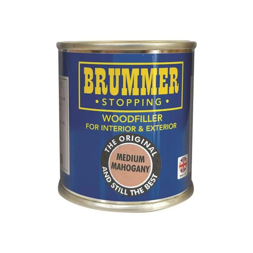 Brummer® Wood Filler Medium Mahogany 250g
