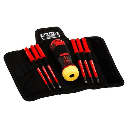Bahco Insulated Ratcheting Screwdriver Set, 6 Piece