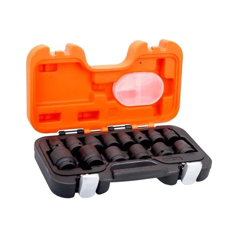 Bahco D/S14 1/2in Drive Impact Socket Set, 14 Piece