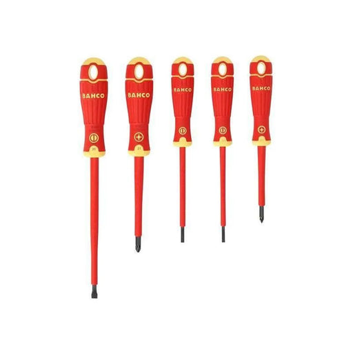 Bahco B220.015 BAHCOFIT Insulated Screwdriver Set, 5 Piece