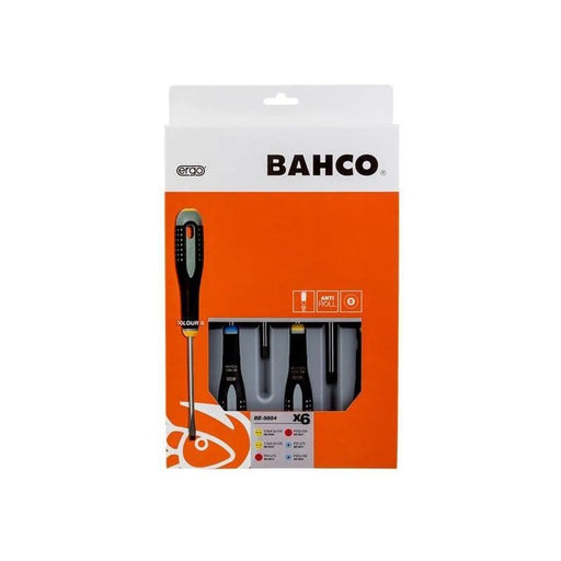 Bahco BE-9884 ERGO™ Screwdriver Set, 6 Piece
