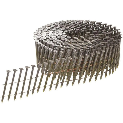 Bostitch Galvanised Ring Shank Coil Nails 2.3 x 55mm (Pack 13,200)