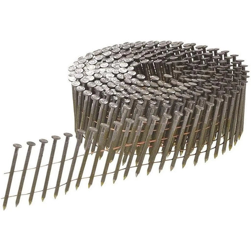 Bostitch Bright Ring Shank Coil Nails 2.1 x 25mm (Pack 31,500)