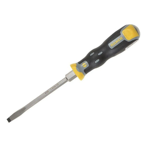 Bahco Tekno+ Through Shank Screwdriver Flared Slotted Tip 6.5mm x 125mm