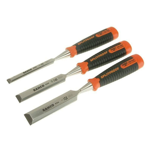 BAHCO 434 Bevel Edge Chisel Set 3 Piece