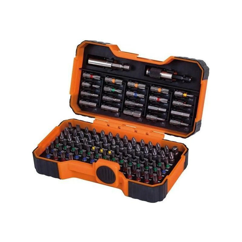 Bahco 100 Piece Colour Bit Set Display (8 x Sets)