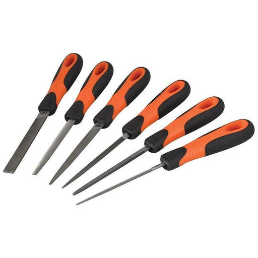 BAHCO ERGO File Set 6 Piece Heavy Duty Hand Tools
