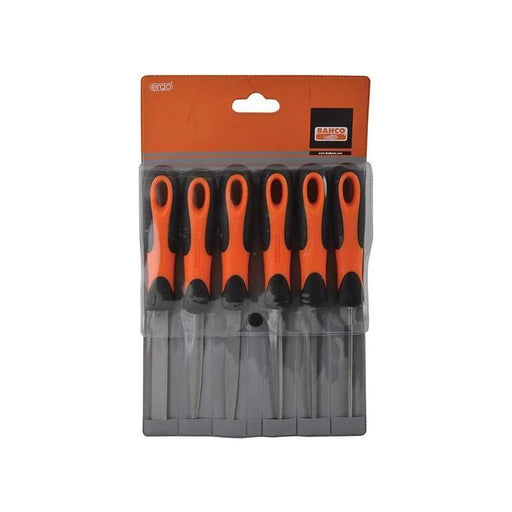 BAHCO ERGO File Set 6 Piece Heavy Duty Hand Tools