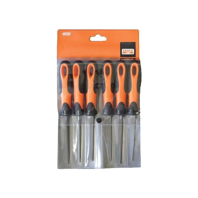 BAHCO ERGO File Set 6 Piece Heavy Duty Hand Tools