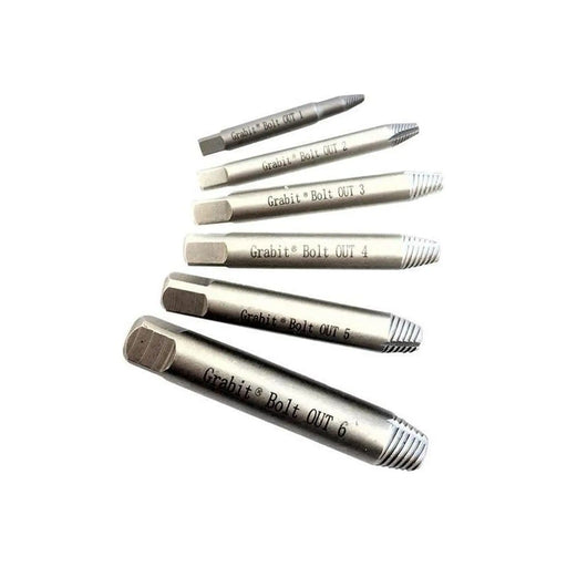 Boa Damaged Bolt Remover Set, 6 Piece