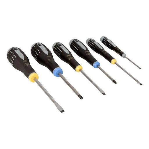 Bahco ERGO Screwdriver Set 6 Piece Professional Quality