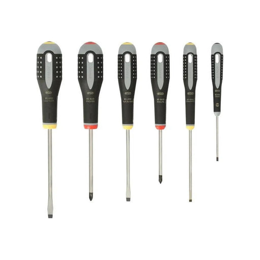 Bahco BE-9881 ERGO Screwdriver Set with 6 Pieces
