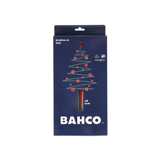 Bahco XMAS BE-9881SL ERGO™ Slim VDE Insulated Screwdriver Set, 5 Piece